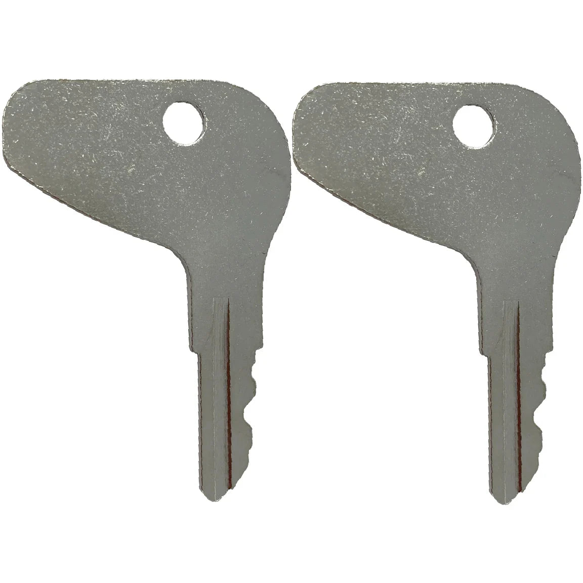 2 x H32412 Ignition Keys For Kubota, Case, Cadet, Mahindra, & some Mitsubishi