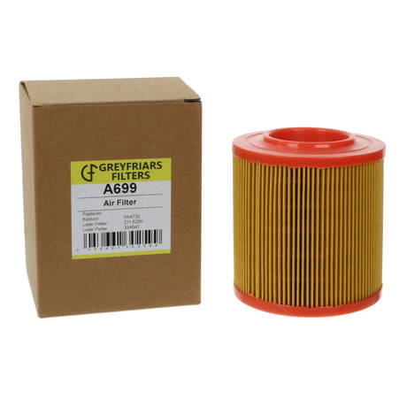 Air Filter fits Lister Petter AD1 & Benford. Replaces 2116295