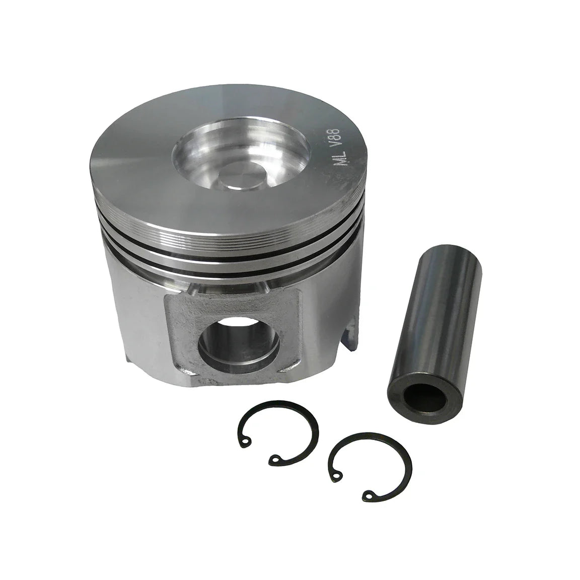 Piston Kit with Gudgeon Pins and Circlips fits Yanmar 3TNE88 4TNV88