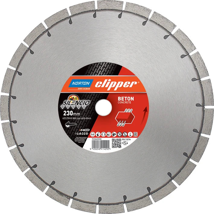 Clipper Extreme Beton Silencio 400mm Concrete & Reinforced Concrete (20mm Bore - Cut-Off Saw)