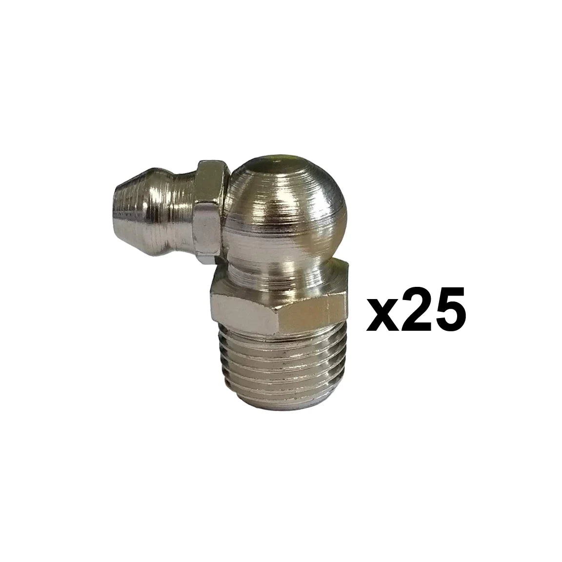 90 Degree Grease Nipples M8 x 1 (Qty 25)