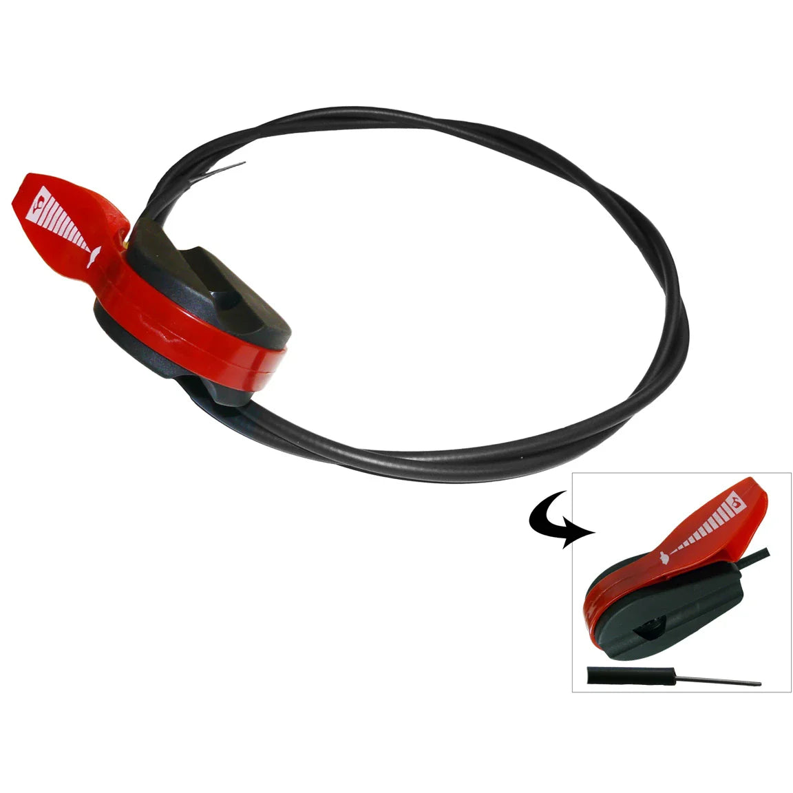 65" Universal Lawnmower Throttle Cable