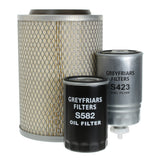 Filter Service Kit for Atlas Copco XAS 45 Compressor | Engine: Deutz F 2 L 1011 F