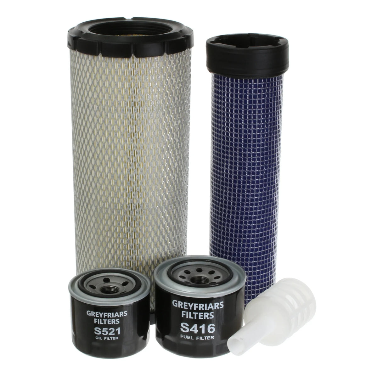 Filter Service Kit for Komatsu SK 714-5 Mini Loader | Engine: Komatsu 4 D 88 E 5-K | Years: 1/2006 Onwards