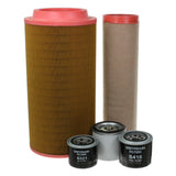 Filter Service Kit for Ingersoll Rand 7.51 Compressor | Engine: Ingersoll 4 IRI 8NE-2 | Years: 1/2010 Onwards