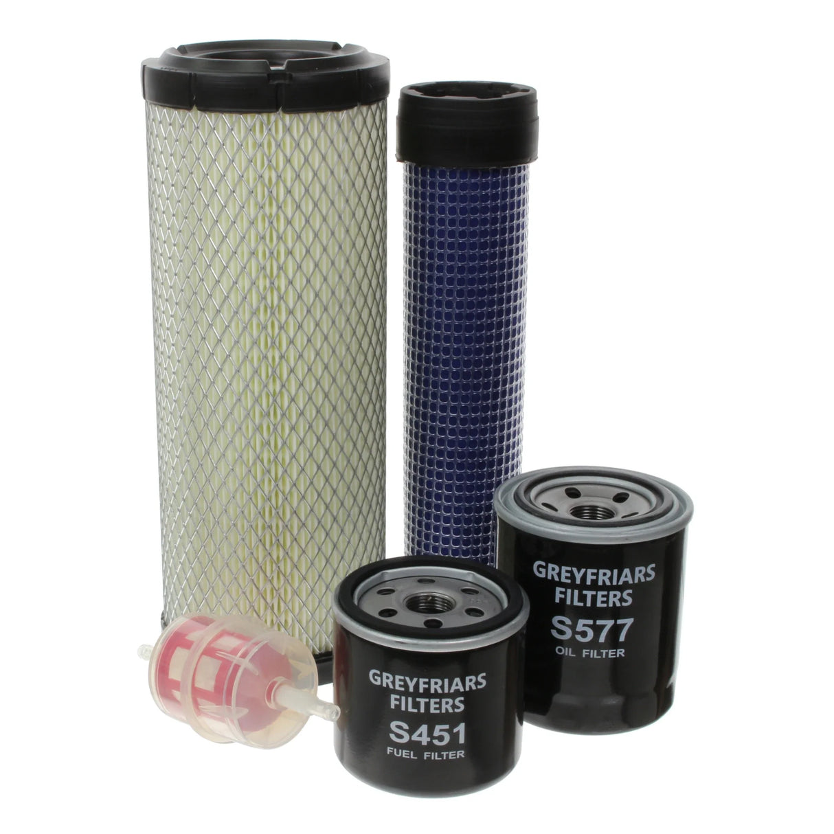 Filter Service Kit for Towerlight HYDRO POWER CUBE Light Tower | Engine: Kubota D1105 | Years: 1/2011 Onwards