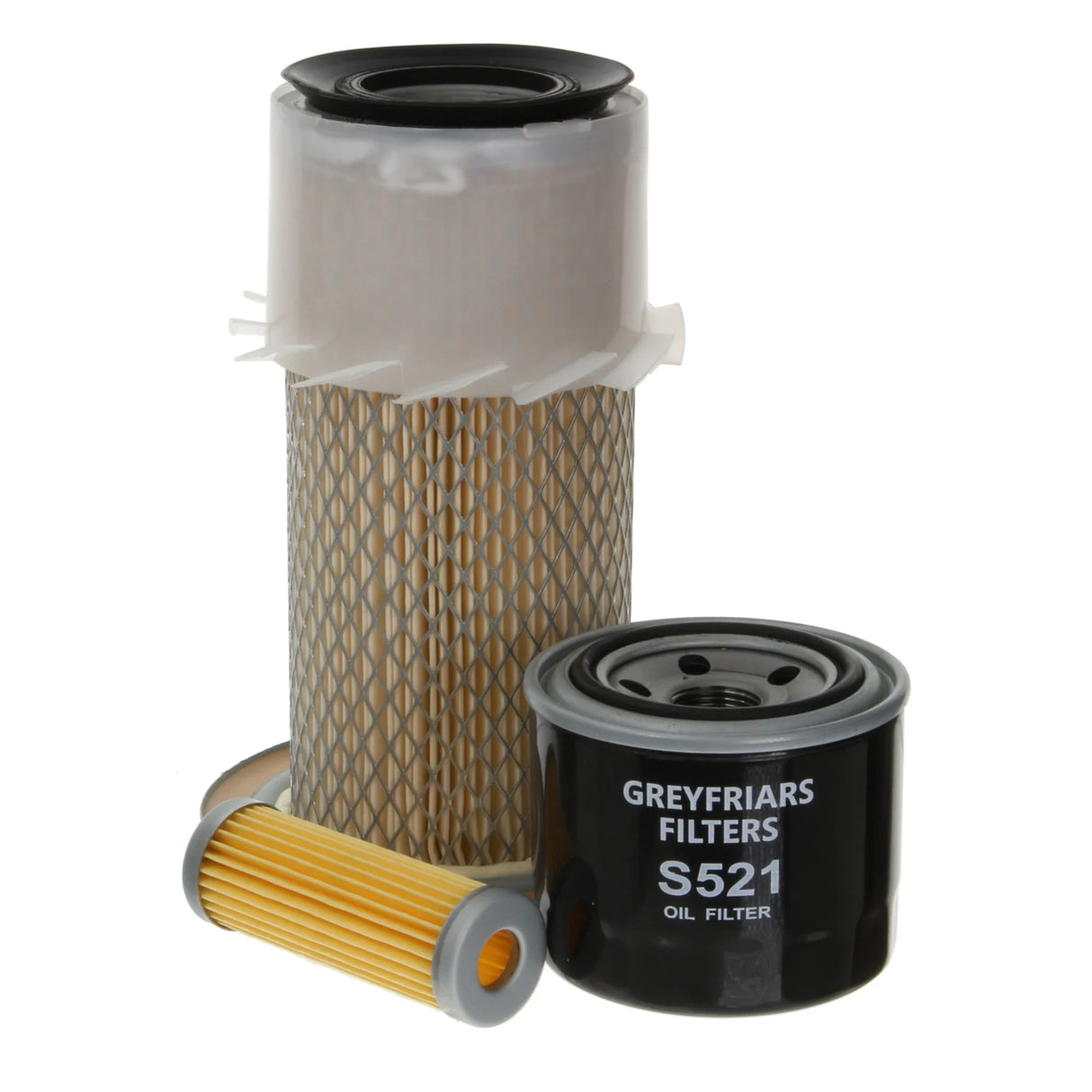 Filter Service Kit for Kubota B 1750 D HST Tractor | Engine: Kubota D950-5B