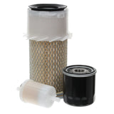 Filter Service Kit for Kubota G 1900 S Lawnmower | Engine: Kubota D 722