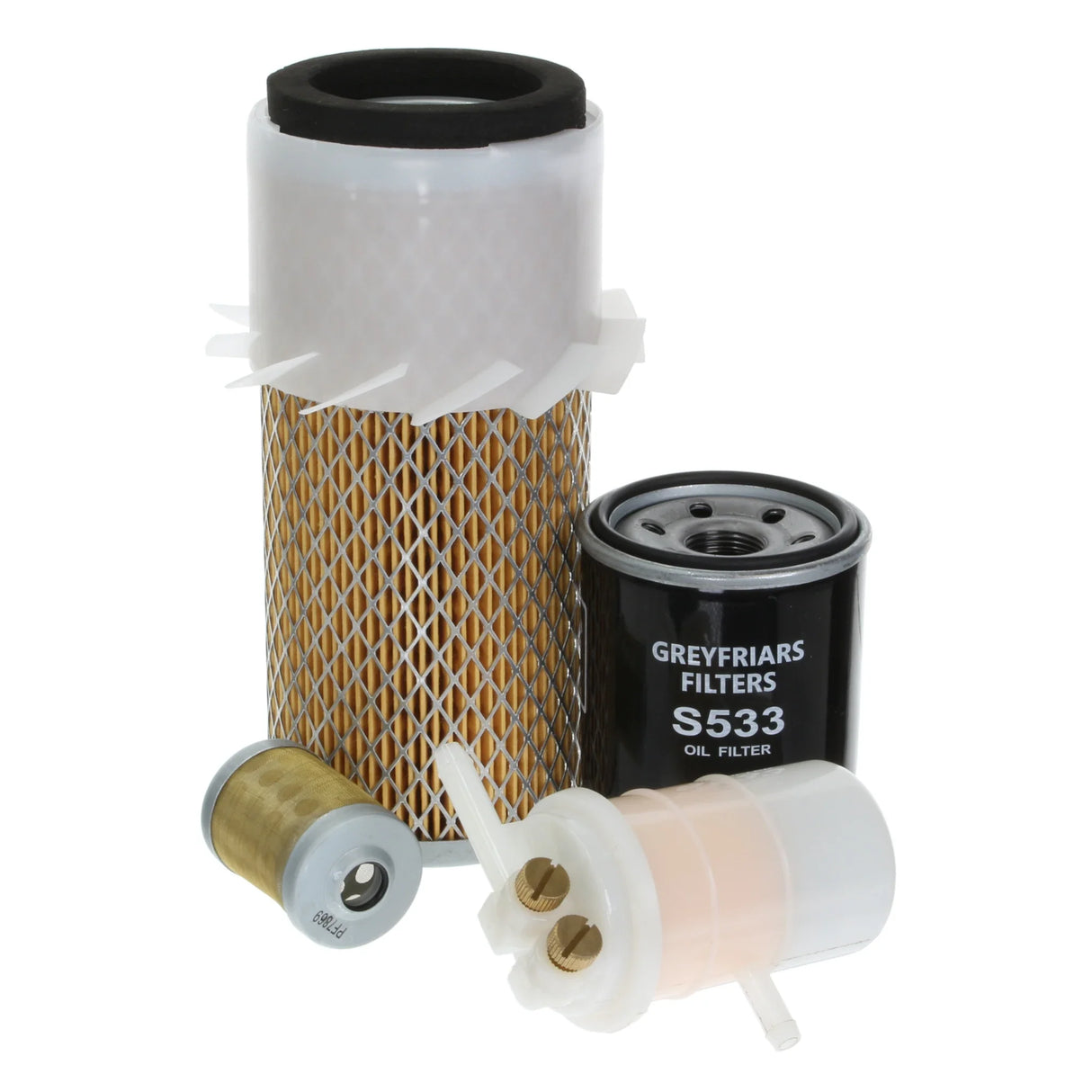 Filter Service Kit for Pel Job LS 271 Mini Excavator | Engine: Mitsubishi