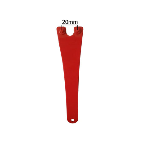 Pin Spanner 20mm dia straight (red)