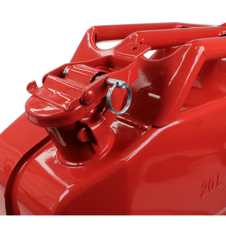 Heavy Duty Red Jerry Can 20 Litre (0.6mm Steel)