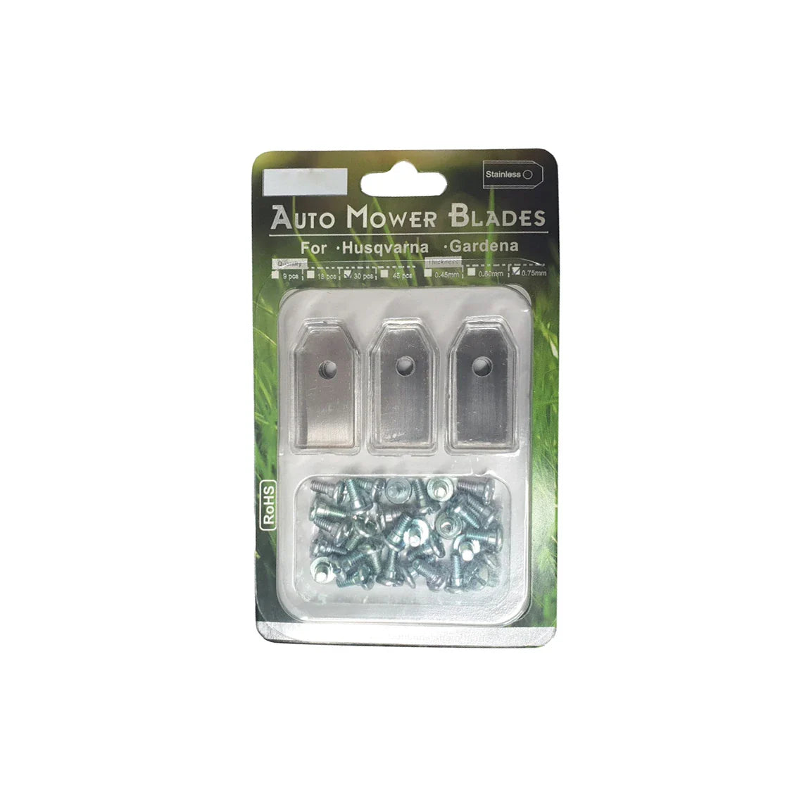 Husqvarna Automower replacement blades (30pc) Silver