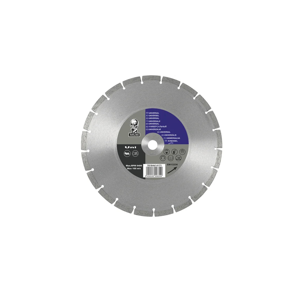 Atlas Uni Diamond Blade 125x22.23