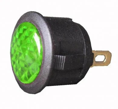 Green Warning Light 12V LED