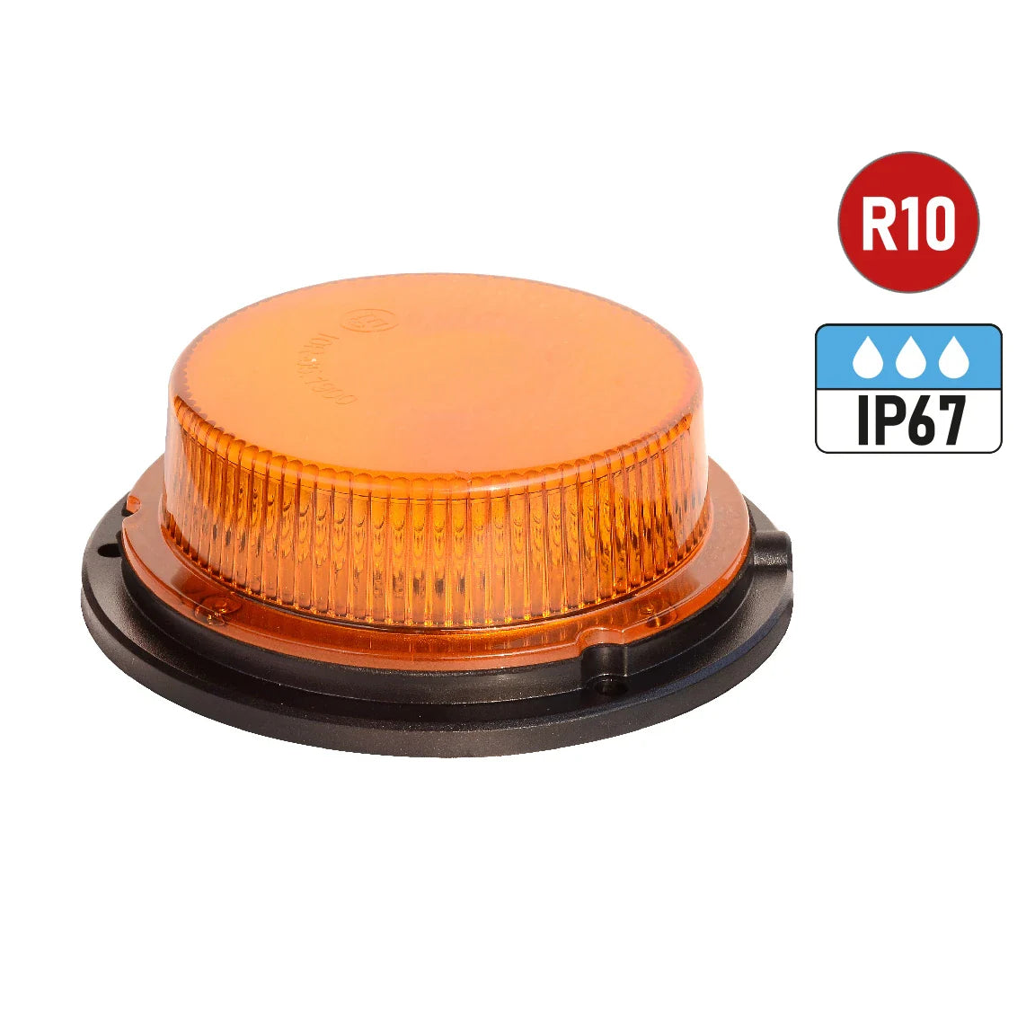 Vision Red Eco Magnetic LED Beacon - AMBER