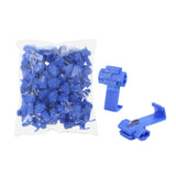 Blue Scotch Lock / Snap Locks Low Voltage Cable Connectors Terminals Qty 100