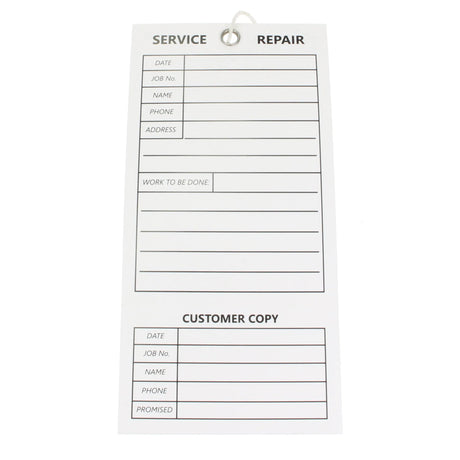 Service Repair Label (QTY 100)